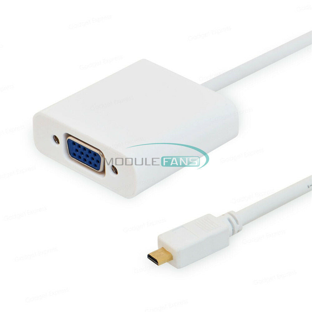 HDMI Male to VGA Without Audio HD Video Cable Converter Adapter 1080P for PC