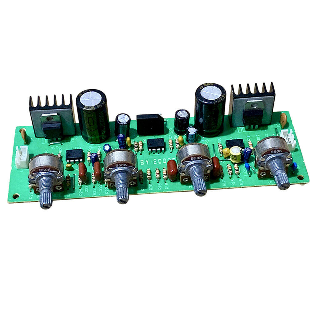 Preamp Volume Control Board With Four Buttons For Highs, Lows,