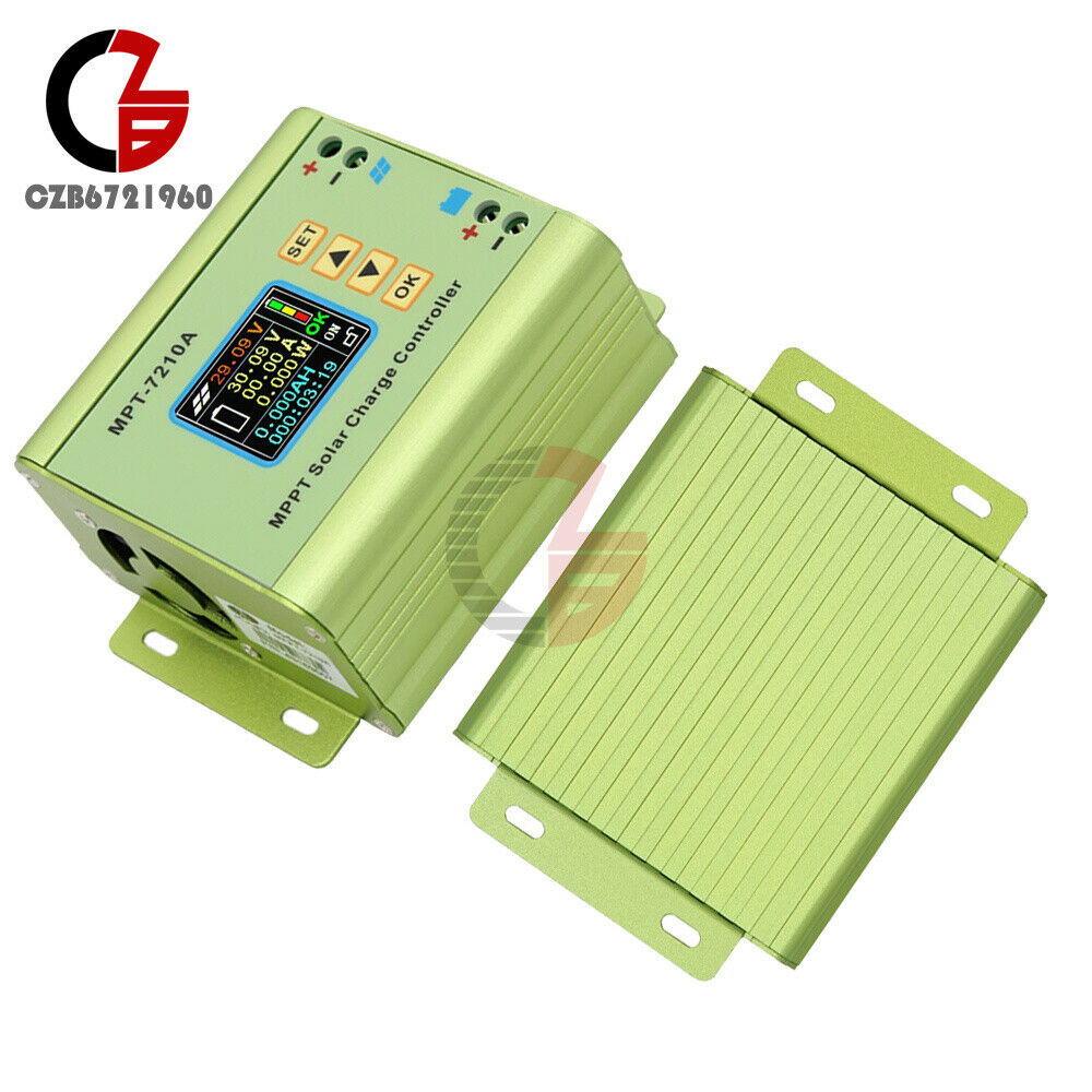 MPT-7210A LCD Display MPPT Solar Charge Controller Boost Battery Charging Module