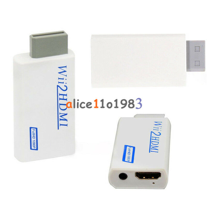 Wii2HDMI converter Adapter Wii to HDMI Audio HDMI 1080P 720P for NTSC 480i 480p