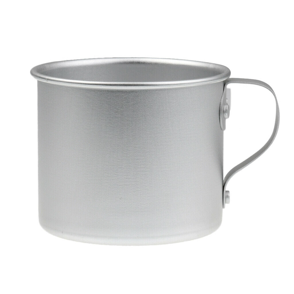 300ml Camping Drinking Coffee Tea Mug Aluminum Cup Backpacking Outdoor
