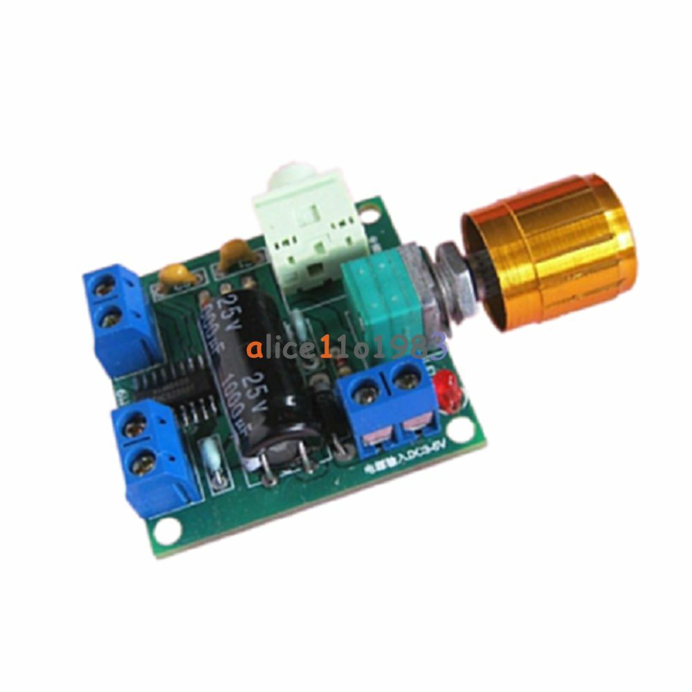 PAM8406 Digital Class D Stereo Audio Amplifier Board 2 Channel 6W+6W  AMP Board