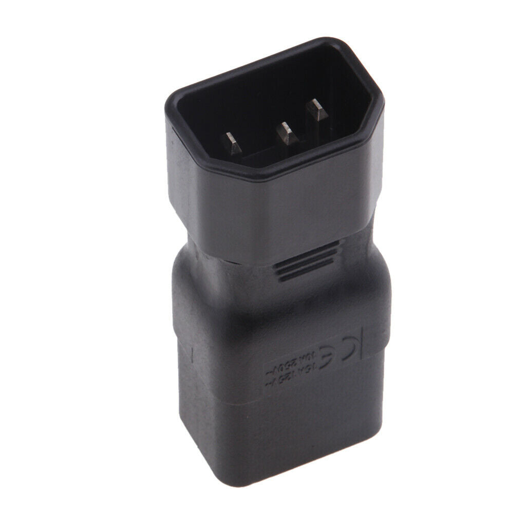 C14 to C19 Connector IEC 320 Male to Female Power Plug Adapter Converters