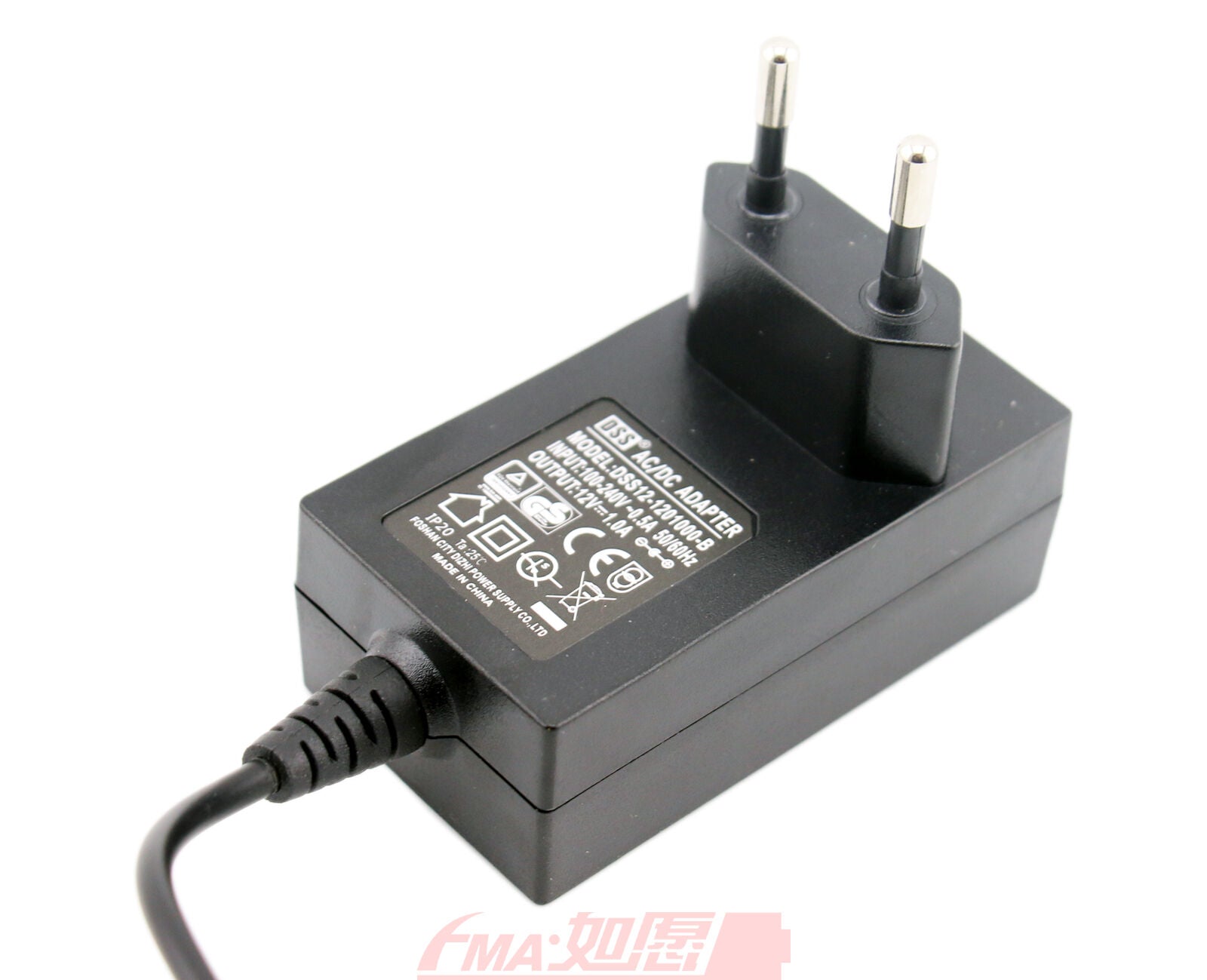 12V 1A Power Supply Adapter for Humidifier LED light CE FCC GS PSE EUF