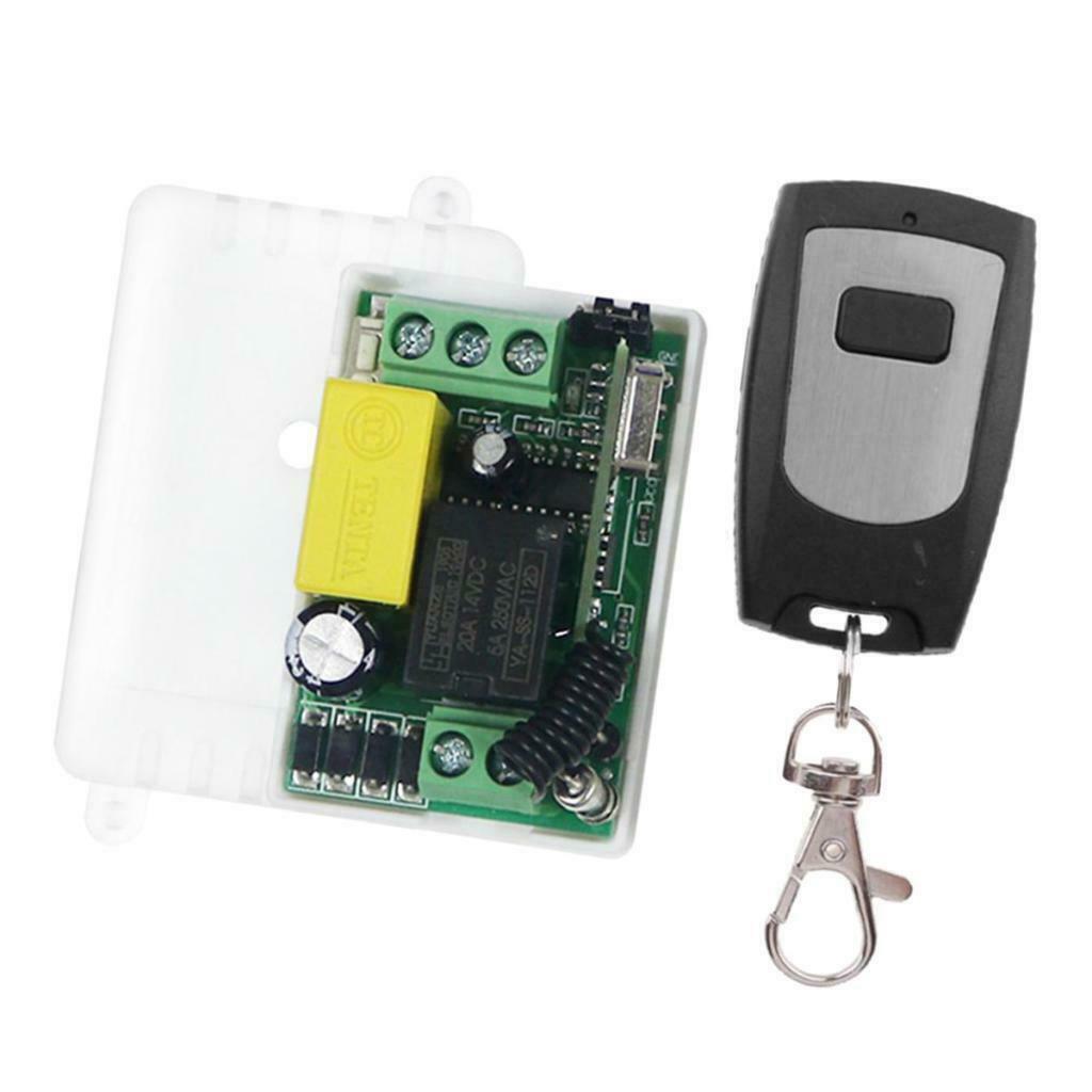 220V 10A Wireless Remote Control Switch Receiver Transmitter 433MHz DIY