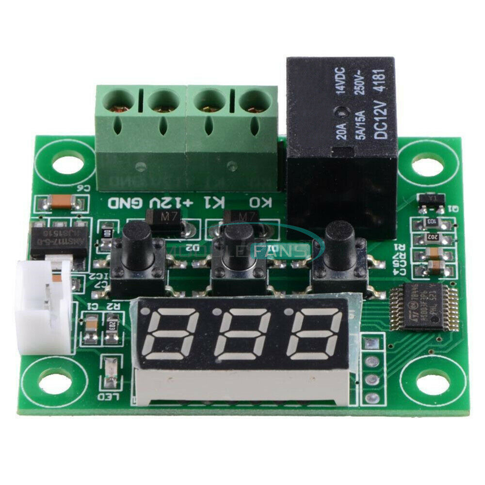 -50-110°C W1209 Blue 12V Thermostat Temperature Control Switch Sensor Module