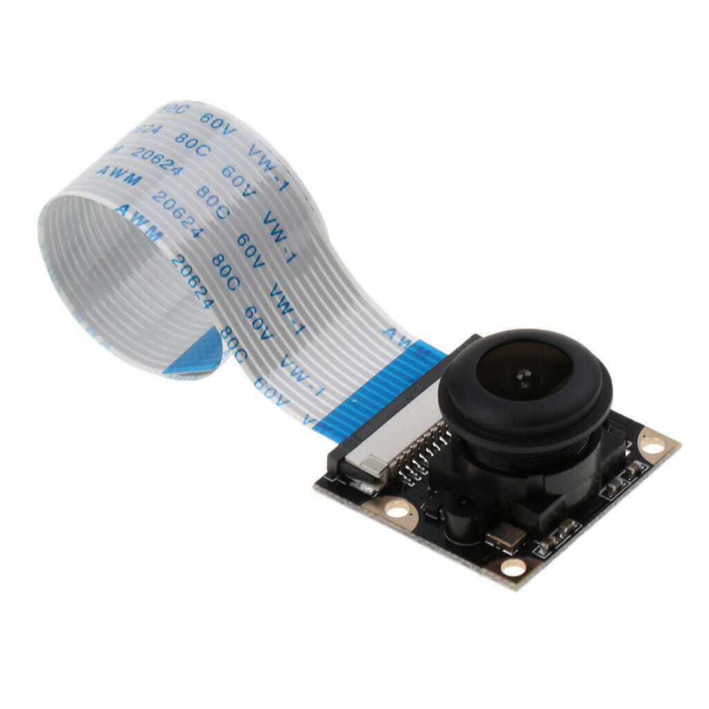 -eye Wide-angle Camera Adjustable Focus 1/4''for Raspberry Pi 3/ 2