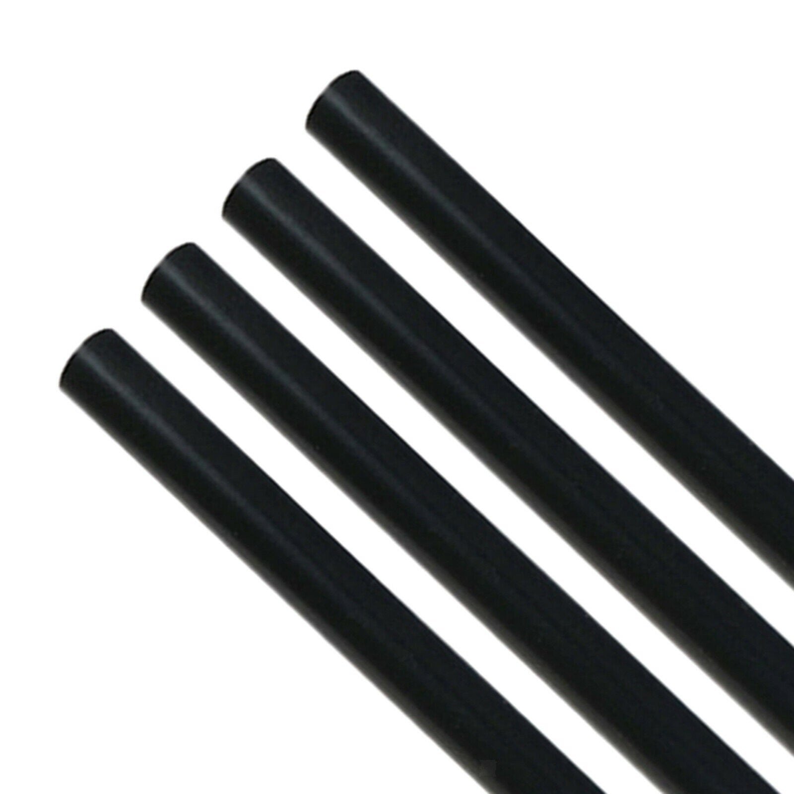 4x Camping Stove Bracket Cover BBQ Protective Pipe Heat Resistant Tube Black