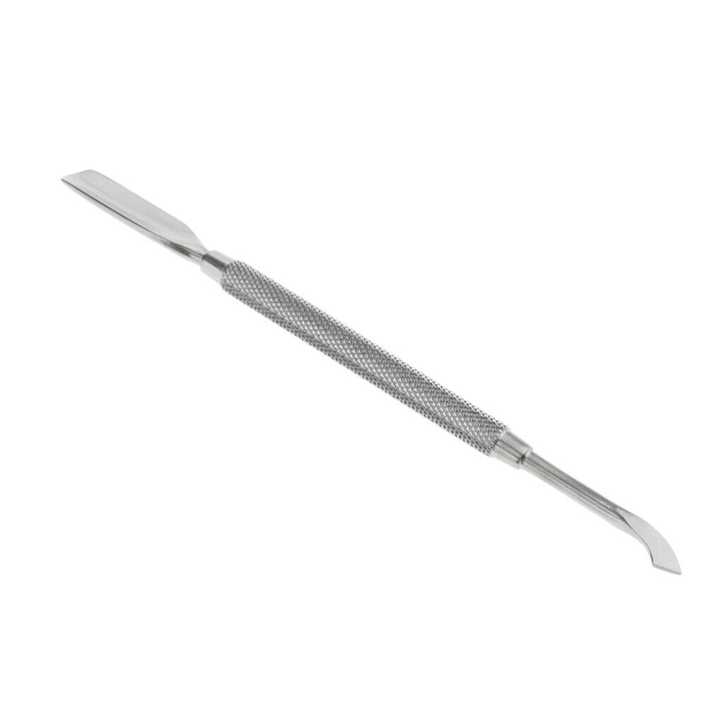 Stainless Nail Art Tool Manicure Cuticle Trimmer Callus Removal Pusher