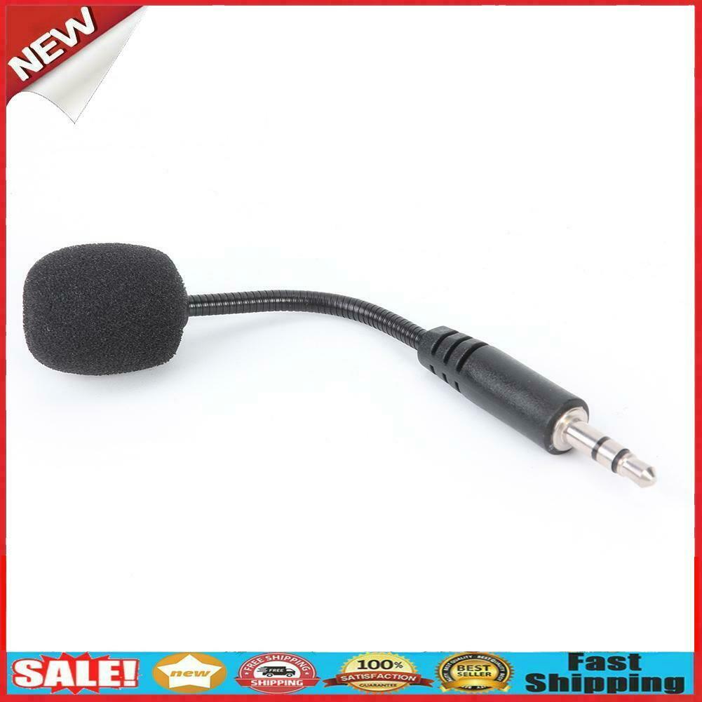 Flexible 3.5mm Jack Mini Microphone Mic for PC Mobile Phone Laptop Notebook @