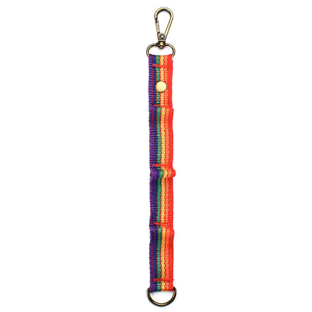 Outdoor Camp Hiking Multipurpose Colorful Tent Hanging Lanyard with Buckle @