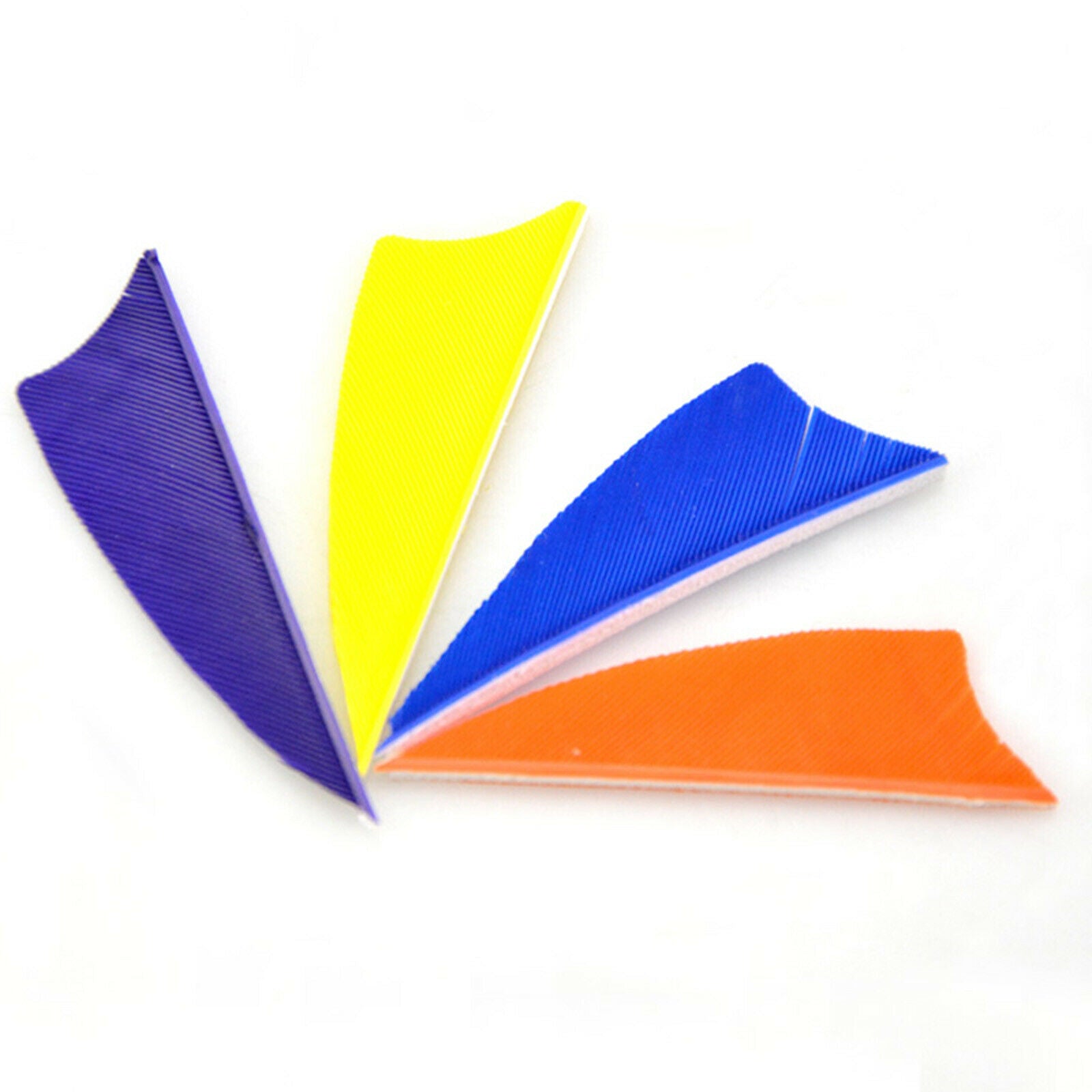 50PCS 2" Archery Arrow Feather Natural Fletching Turkey Fletches Bow Arrow P