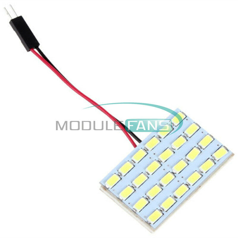 24x 5730 SMD LED Light Panel Board Car Interior Dome Reading Lamp Light 12V 3W M