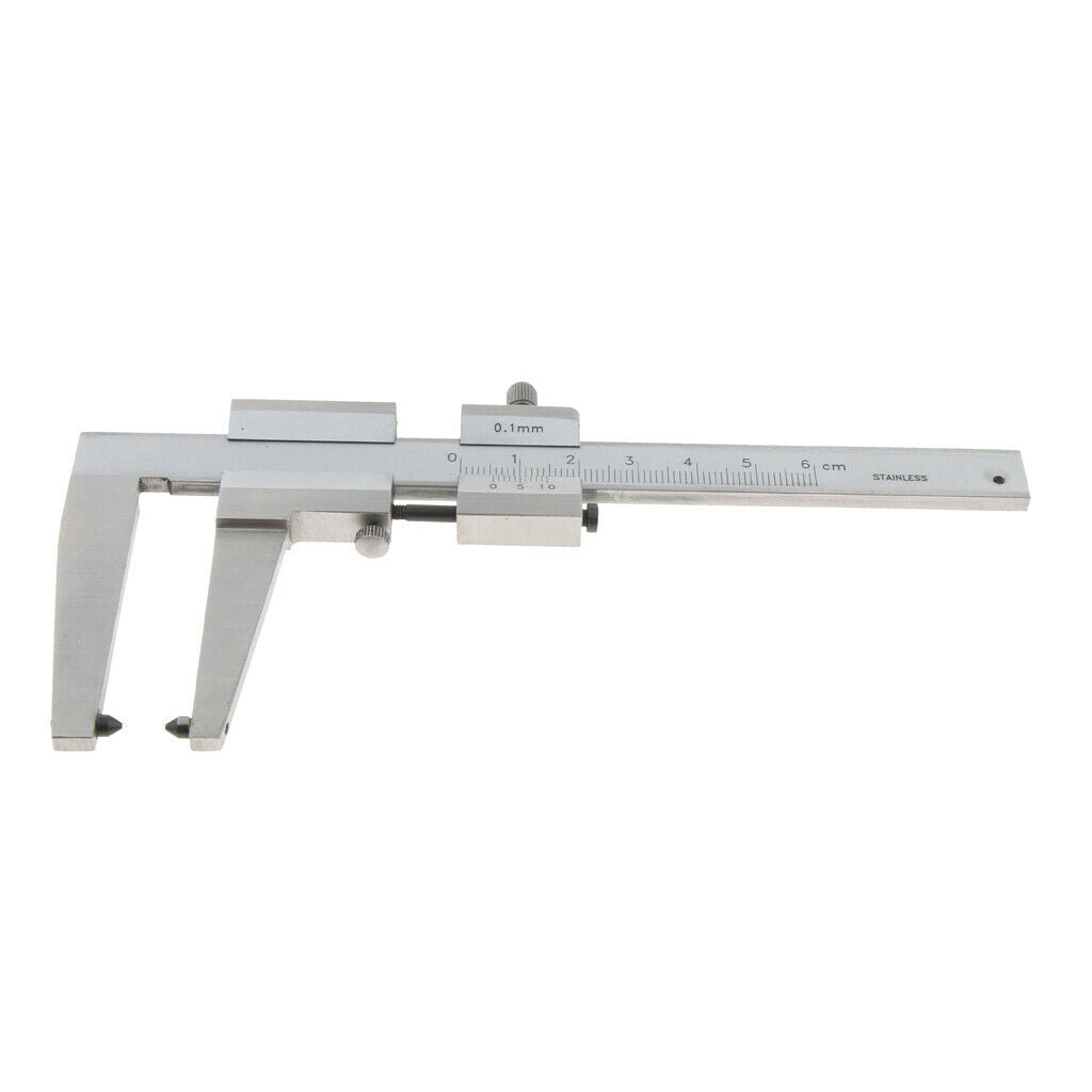 0 to 6 Inch/0 to160 mm Range, 0.004 Inch/0.1 mm Accuracy Vernier Caliper