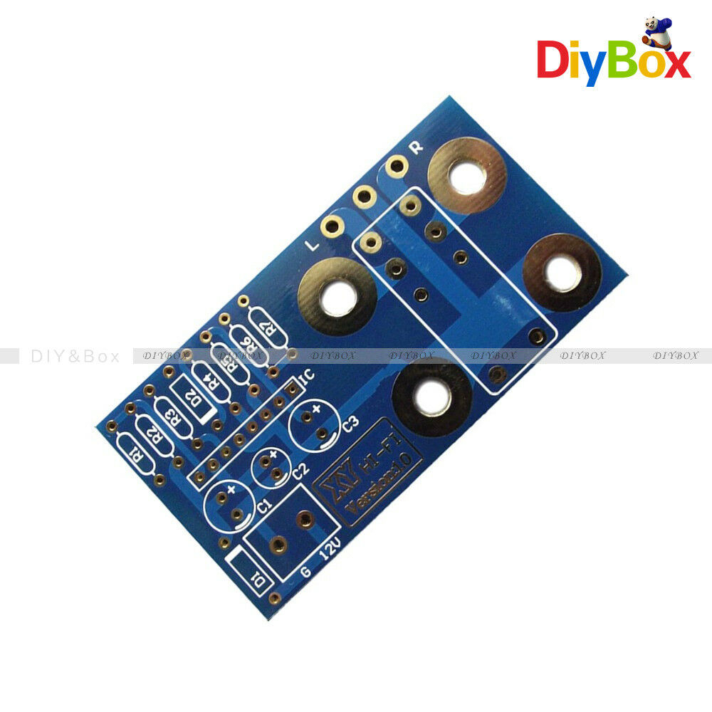AC 12-16V Dual channel UPC1237 Speaker Protection Board PCB Delay DC Protection