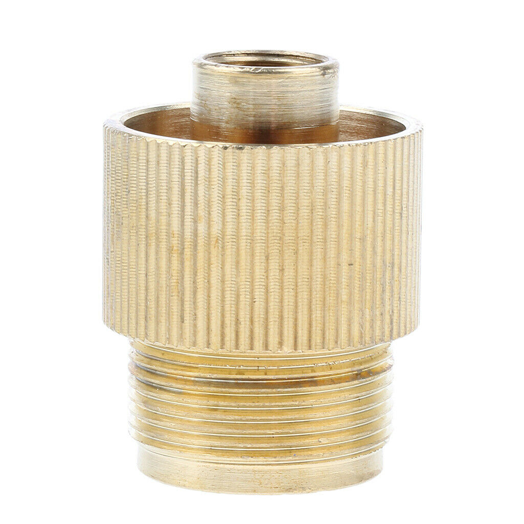 Solid Brass Propane Tank Refill Adapter Connector 1 lb Gas Cylinder Coupler