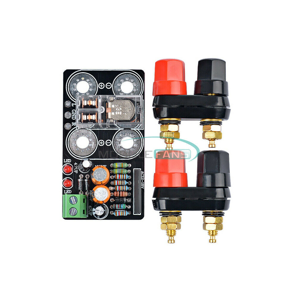 AC12-24V UPC1237 Stereo Horn Protection Board Ready-for-use Amplifier Subwoofer