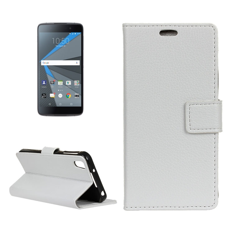 For Alcatel Idol 4 Litchi Texture Horizontal Flip PU Leather Case with Magnetic Buckle & Holder & Card Slots & Wallet & Photo Frame