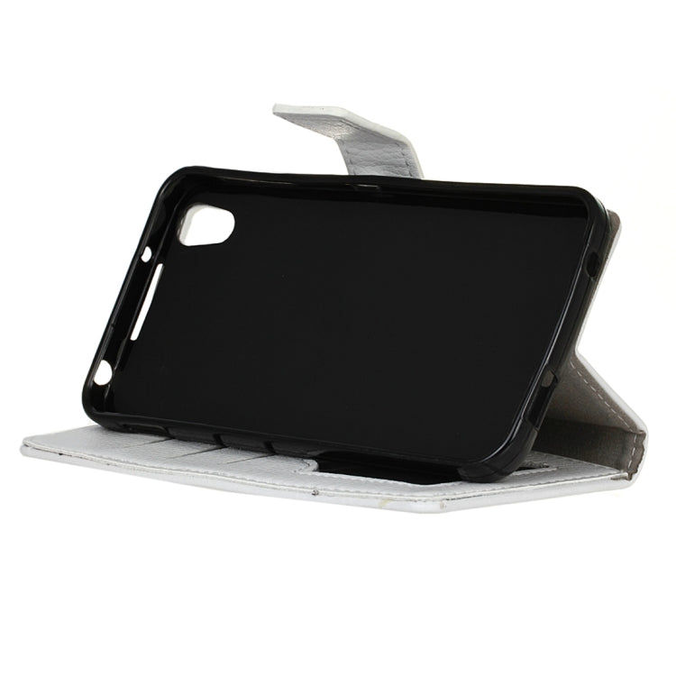 For Alcatel Idol 4 Litchi Texture Horizontal Flip PU Leather Case with Magnetic Buckle & Holder & Card Slots & Wallet & Photo Frame