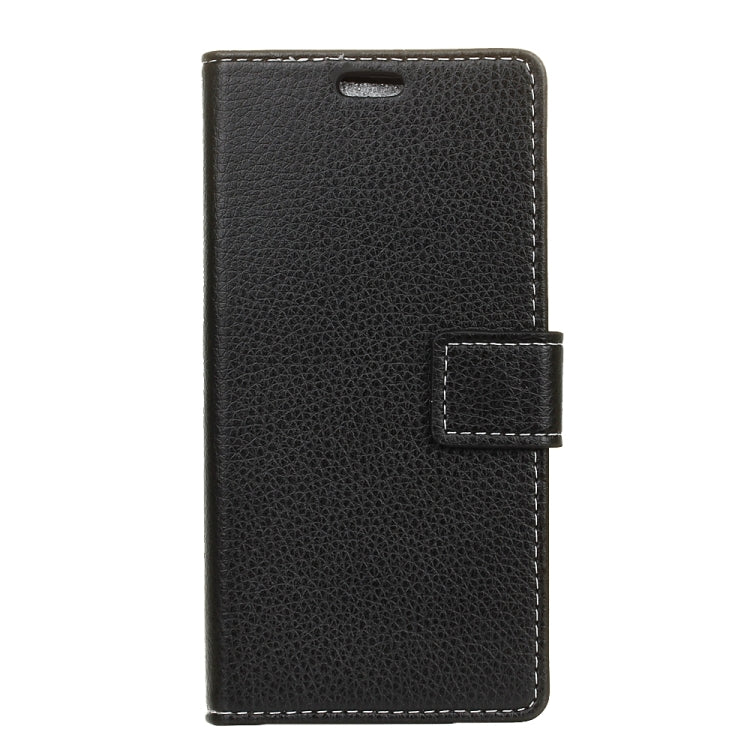 For Vodafone Smart ultra 7 Litchi Texture Horizontal Flip PU Leather Case with Magnetic Buckle & Holder & Card Slots & Wallet & Photo Frame