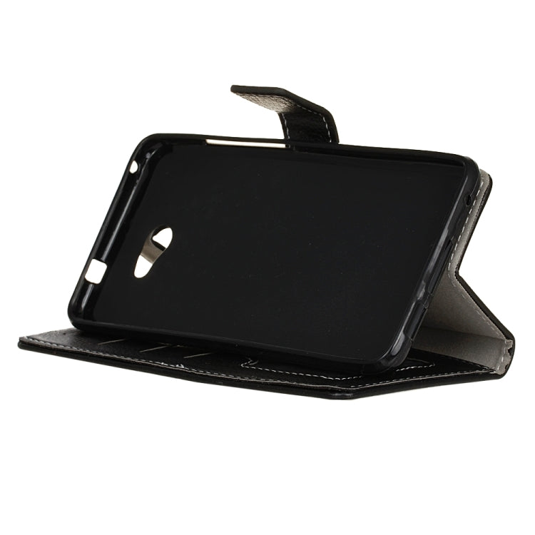 For Vodafone Smart ultra 7 Litchi Texture Horizontal Flip PU Leather Case with Magnetic Buckle & Holder & Card Slots & Wallet & Photo Frame