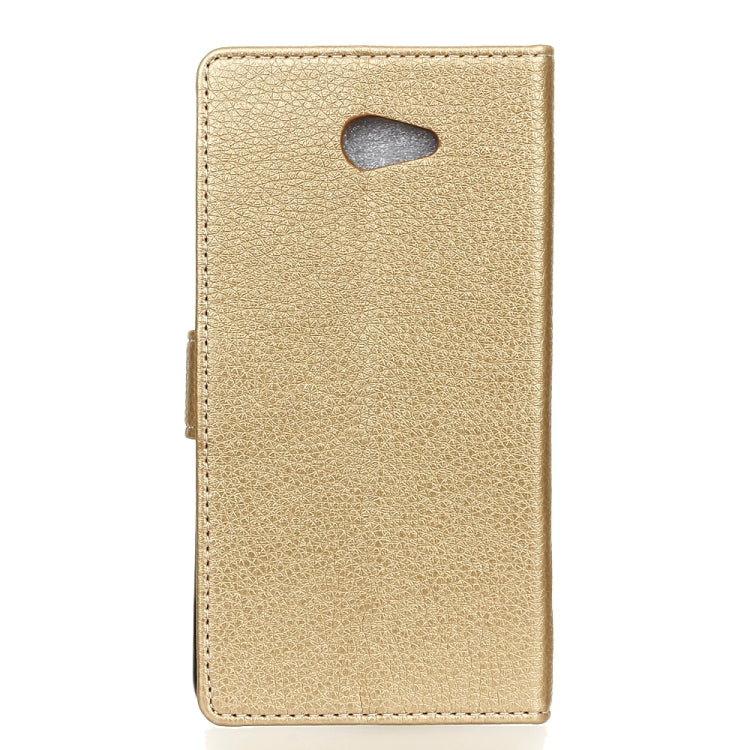 For Vodafone Smart ultra 7 Litchi Texture Horizontal Flip PU Leather Case with Magnetic Buckle & Holder & Card Slots & Wallet & Photo Frame