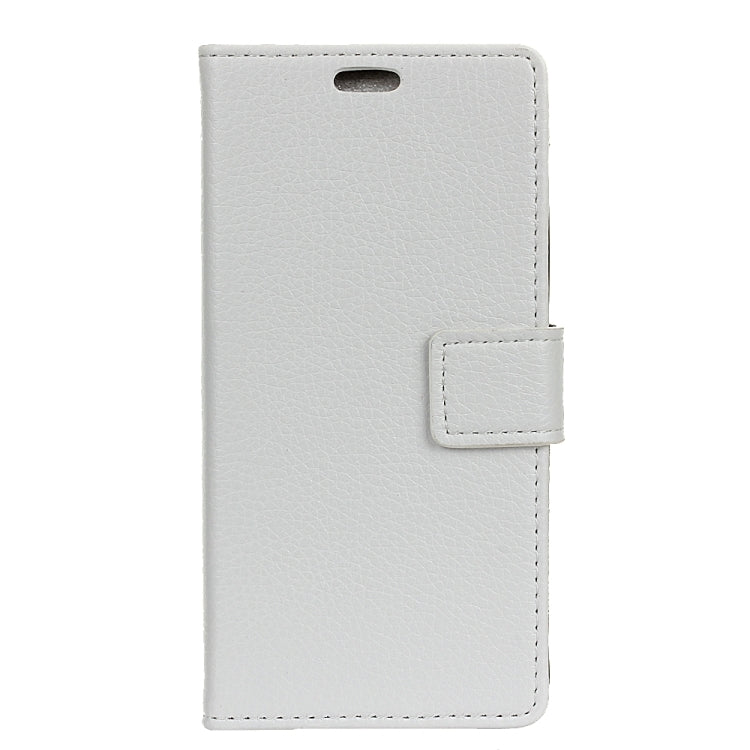 For Vodafone Smart ultra 7 Litchi Texture Horizontal Flip PU Leather Case with Magnetic Buckle & Holder & Card Slots & Wallet & Photo Frame