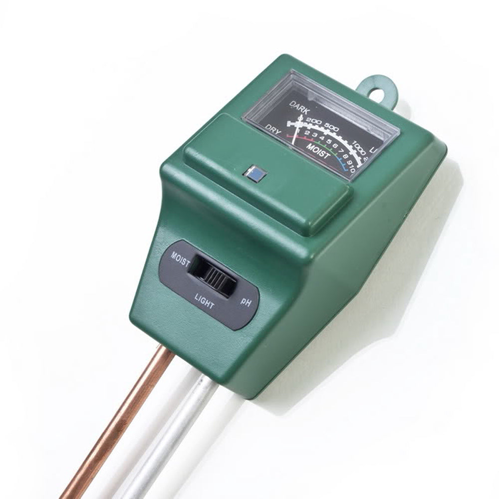 3 in 1 PH Tester Soil Water Moisture Light Test Meter for Garden Plant Flower