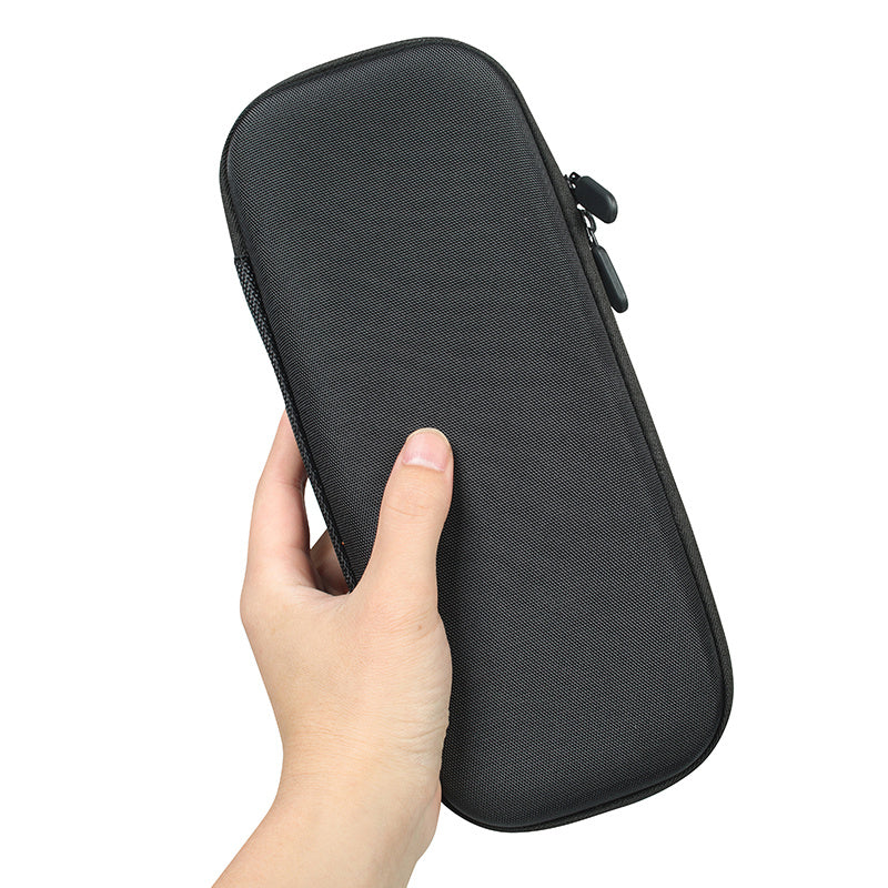 for JBL PartyBox On-The-Go Shockproof Hard EVA Storage Bag Carrying Box with Microphone Bag