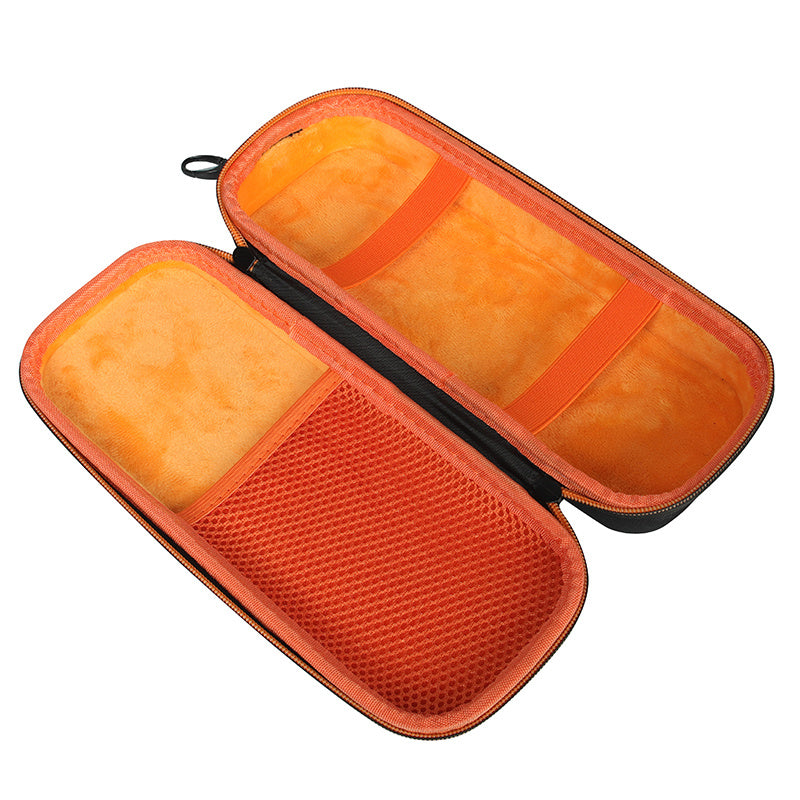 for JBL PartyBox On-The-Go Shockproof Hard EVA Storage Bag Carrying Box with Microphone Bag