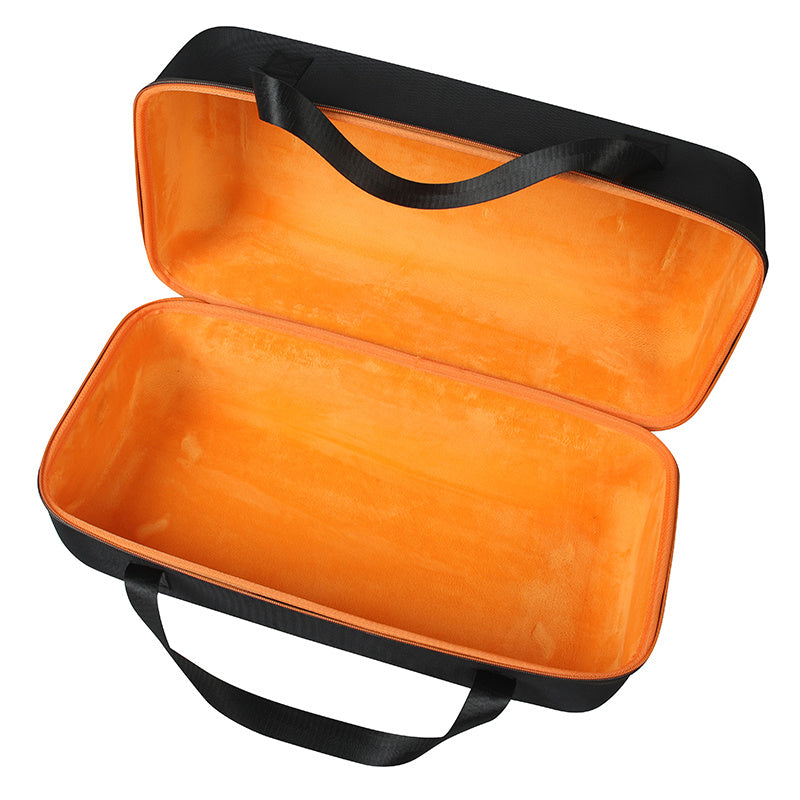 for JBL PartyBox On-The-Go Shockproof Hard EVA Storage Bag Carrying Box with Microphone Bag
