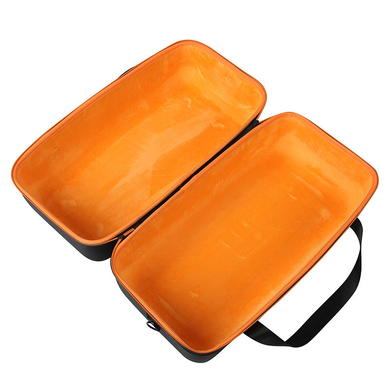 for JBL PartyBox On-The-Go Shockproof Hard EVA Storage Bag Carrying Box with Microphone Bag
