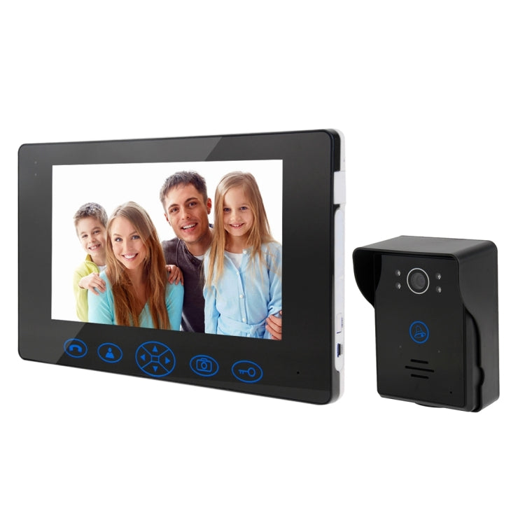 TS-WP908 9.0 inch TFT 2.4GHz Digital Wireless Video Door Phone, Support Night Vision / Monitor / Unlock / Photo