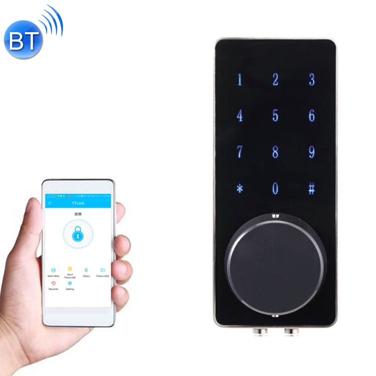 OS8815BLE Phone APP Control Zinc Alloy Touch Screen Smart Bluetooth V4.0 Door Lock Password Home Security Access Control System