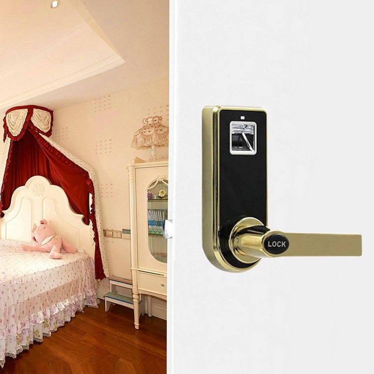 OS8818F Optical Fingerprint Door Lock, Replaceable Ball Lock, Zinc Alloy Material, with Mechanism Keys