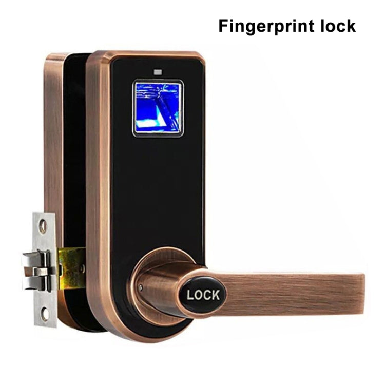 OS8818F Optical Fingerprint Door Lock, Replaceable Ball Lock, Zinc Alloy Material, with Mechanism Keys