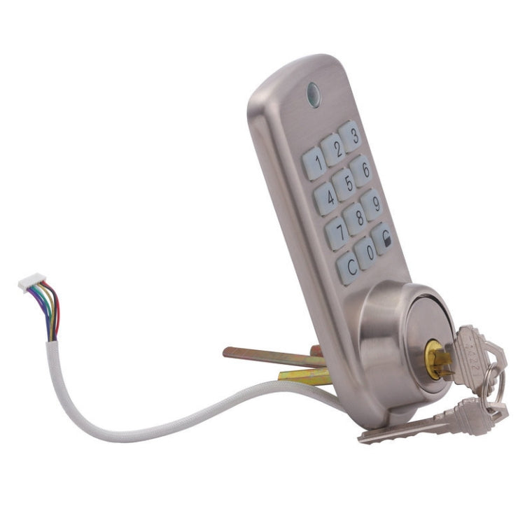OS8819 Mounted Type Password Entrance Electronical Deadbolt Door Lock, Zinc Alloy Material, with Mechanism Keys