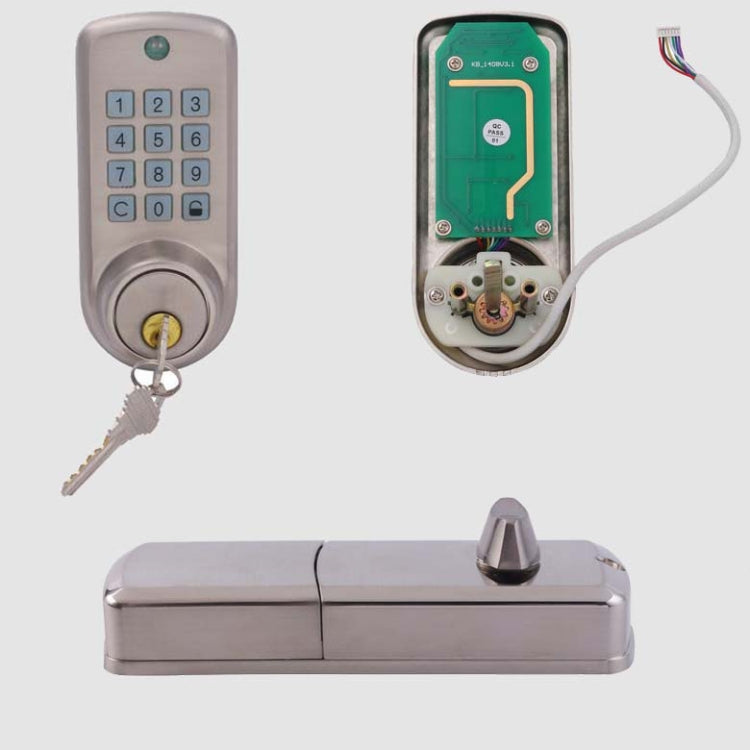OS8819 Mounted Type Password Entrance Electronical Deadbolt Door Lock, Zinc Alloy Material, with Mechanism Keys