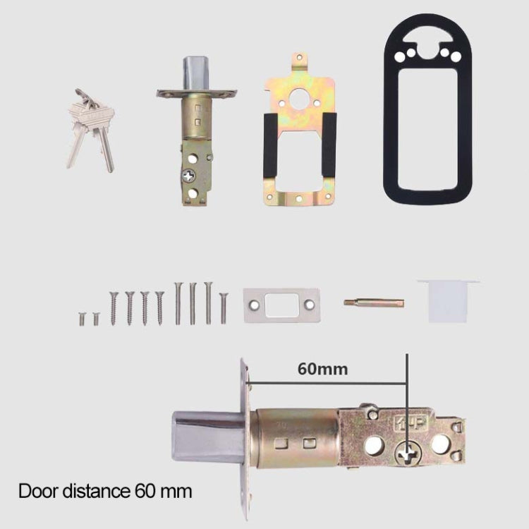 OS8819 Mounted Type Password Entrance Electronical Deadbolt Door Lock, Zinc Alloy Material, with Mechanism Keys