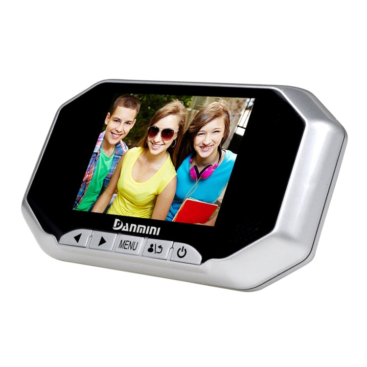 Danmini YB-30AHD-M 3.0 inch Screen 2.0MP Security Camera Disturb Peephole Viewer, Support TF Card / Night Vision / PIR Motion Detection / Video Recording