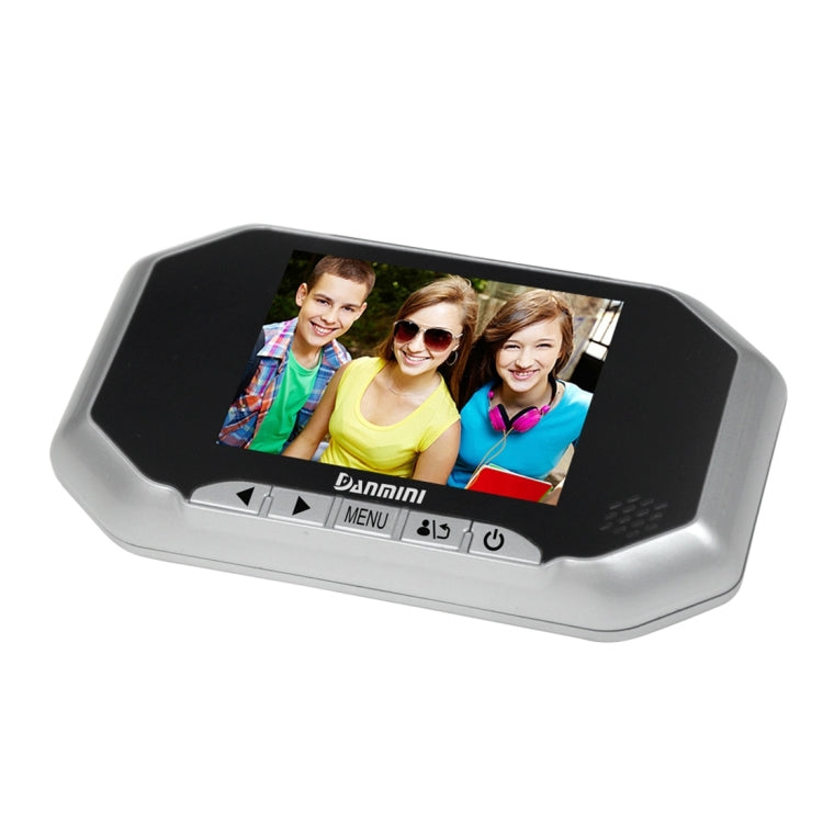 Danmini YB-30AHD-M 3.0 inch Screen 2.0MP Security Camera Disturb Peephole Viewer, Support TF Card / Night Vision / PIR Motion Detection / Video Recording
