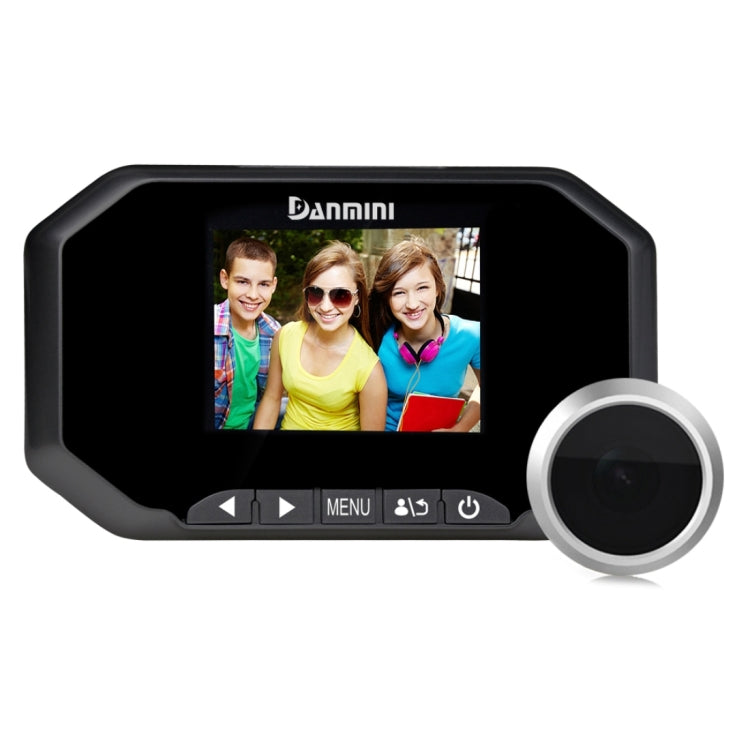 Danmini YB-30BHD 3 inch Screen 2.0MP Security Camera Taking Picture and Video Recording Door Peephole, Support TF Card