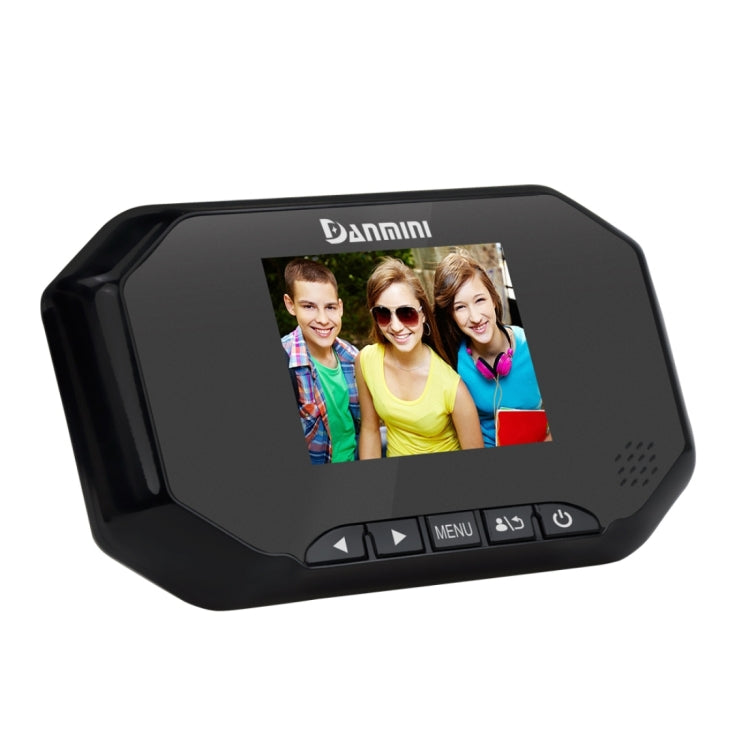 Danmini YB-30BHD 3 inch Screen 2.0MP Security Camera Taking Picture and Video Recording Door Peephole, Support TF Card