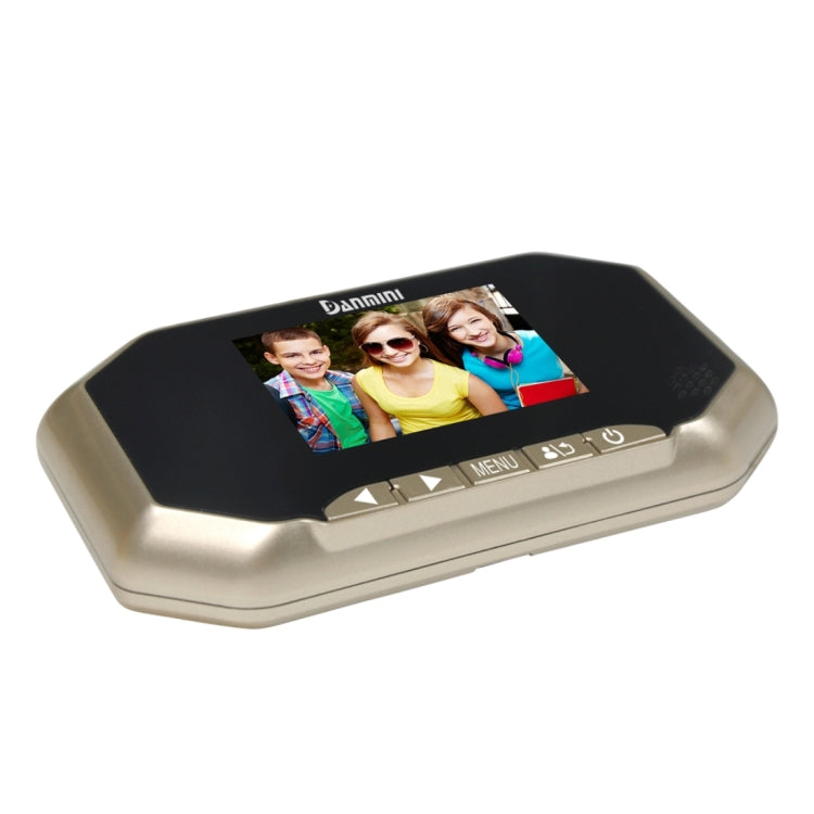 Danmini YB-30BHD 3 inch Screen 2.0MP Security Camera Taking Picture and Video Recording Door Peephole, Support TF Card