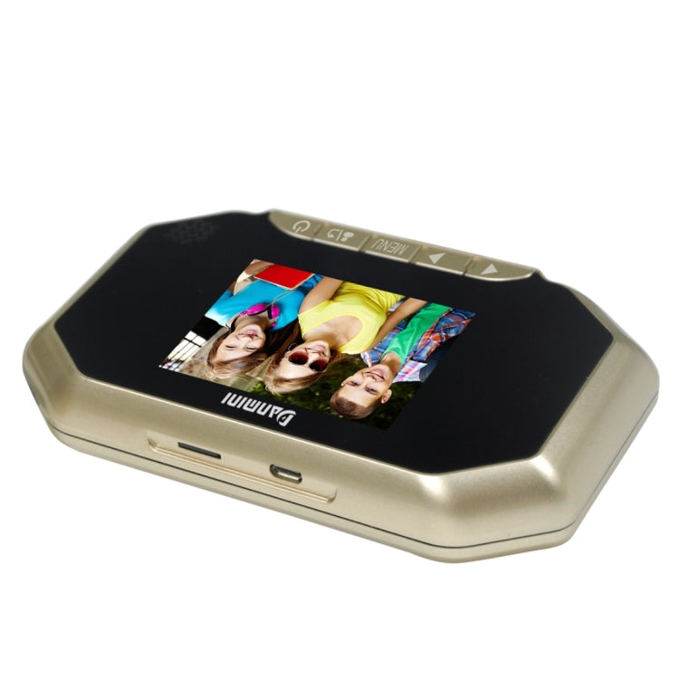 Danmini YB-30BHD 3 inch Screen 2.0MP Security Camera Taking Picture and Video Recording Door Peephole, Support TF Card