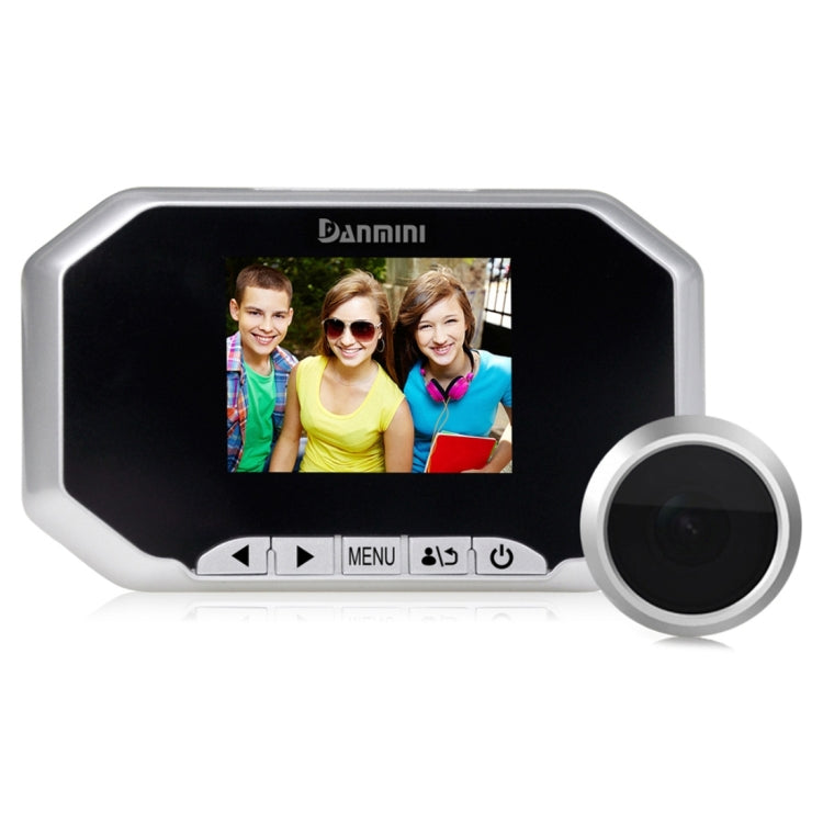 Danmini YB-30BHD 3 inch Screen 2.0MP Security Camera Taking Picture and Video Recording Door Peephole, Support TF Card