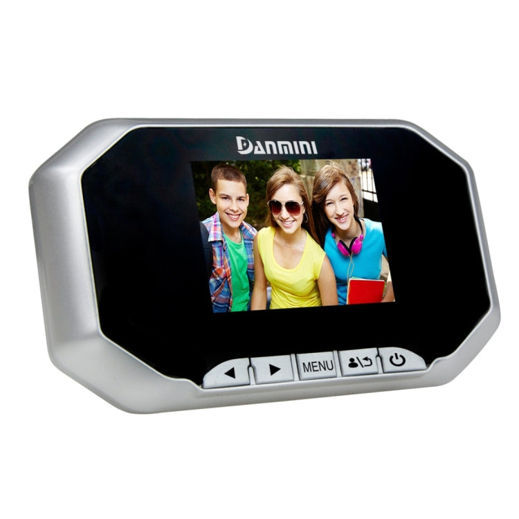 Danmini YB-30BHD 3 inch Screen 2.0MP Security Camera Taking Picture and Video Recording Door Peephole, Support TF Card