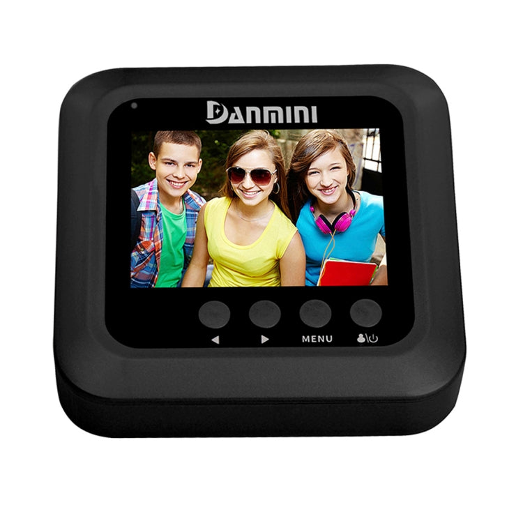 Danmini Q5 PIR 2.4 inch Screen 2.0MP Security Camera No Disturb Peephole Viewer, Support TF Card / Night Vision / PIR Motion Detection / Body Sensor / Video Recording