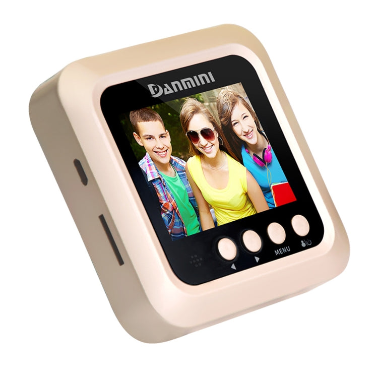 Danmini Q5 PIR 2.4 inch Screen 2.0MP Security Camera No Disturb Peephole Viewer, Support TF Card / Night Vision / PIR Motion Detection / Body Sensor / Video Recording