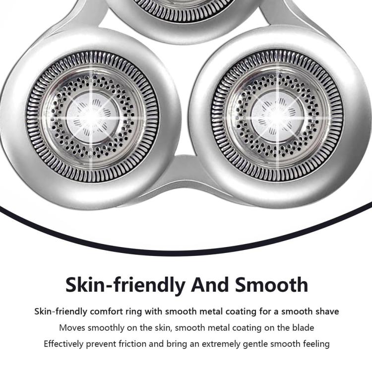 Razor Shaver Blade Head for Philips SH98 SP9860 SP9863 SP9880 9000  - Silver